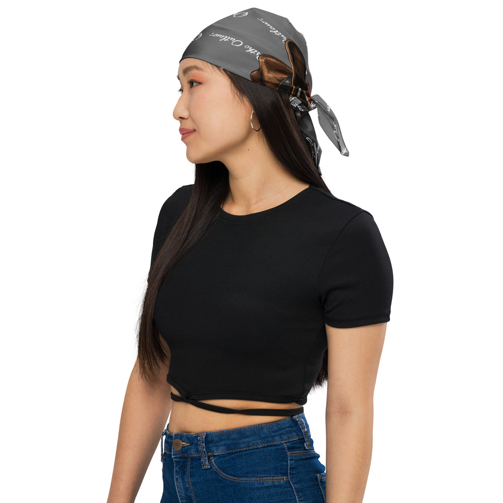 orthodontic themed bandana all over print Ortho Outlaw accessory