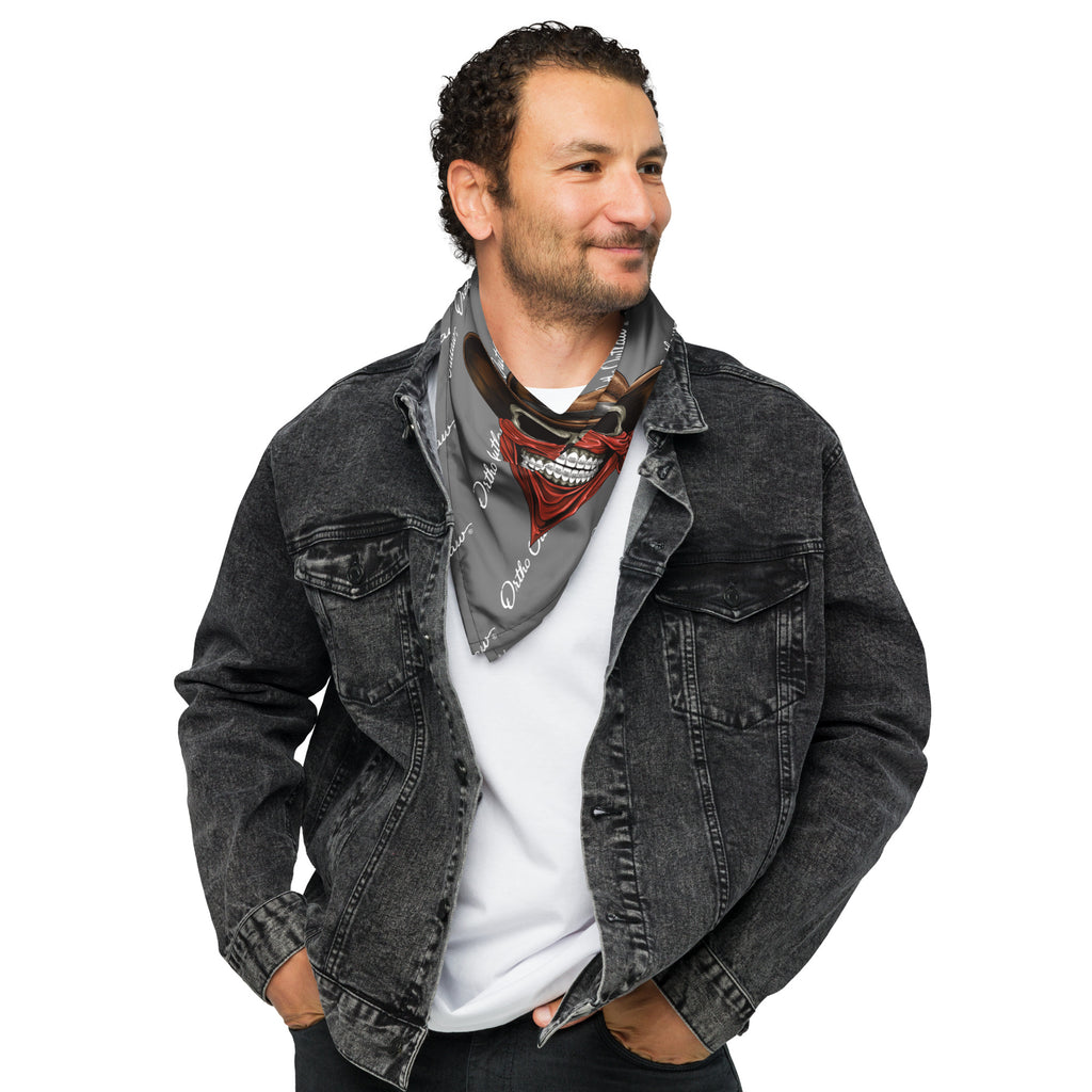 orthodontic themed bandana all over print Ortho Outlaw accessory