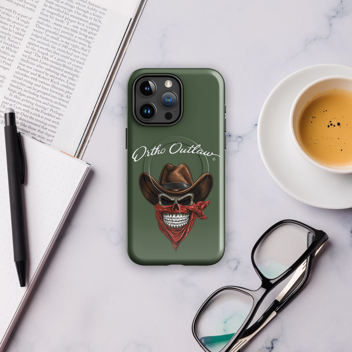 Ortho Outlaw phone case minimalist protective case orthodontic design