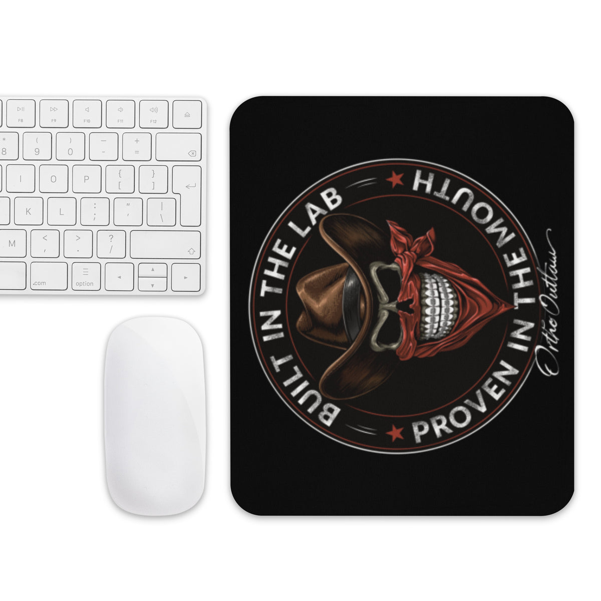 orthodontic themed mouse pad desk mat Ortho Outlaw lab gear