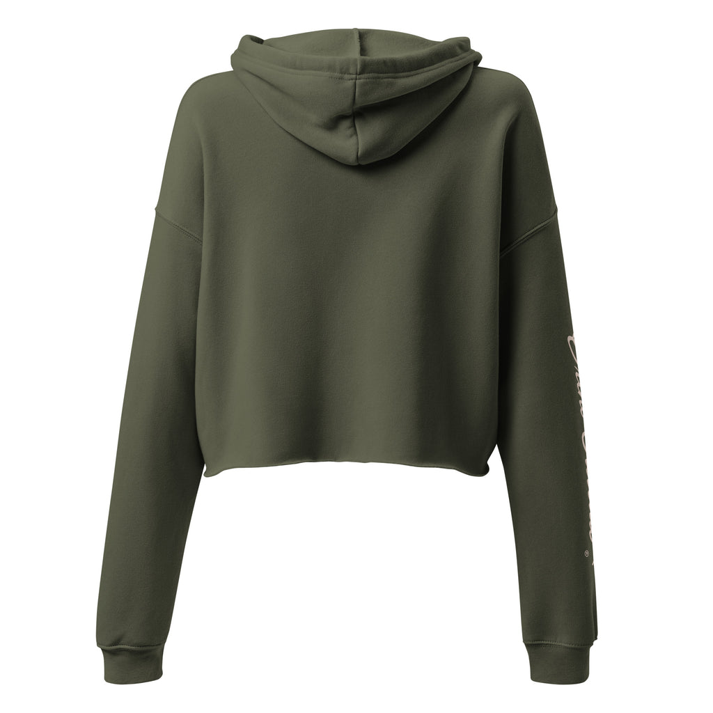Ortho Outlaw graphic crop hoodie orthodontic apparel skull logo design