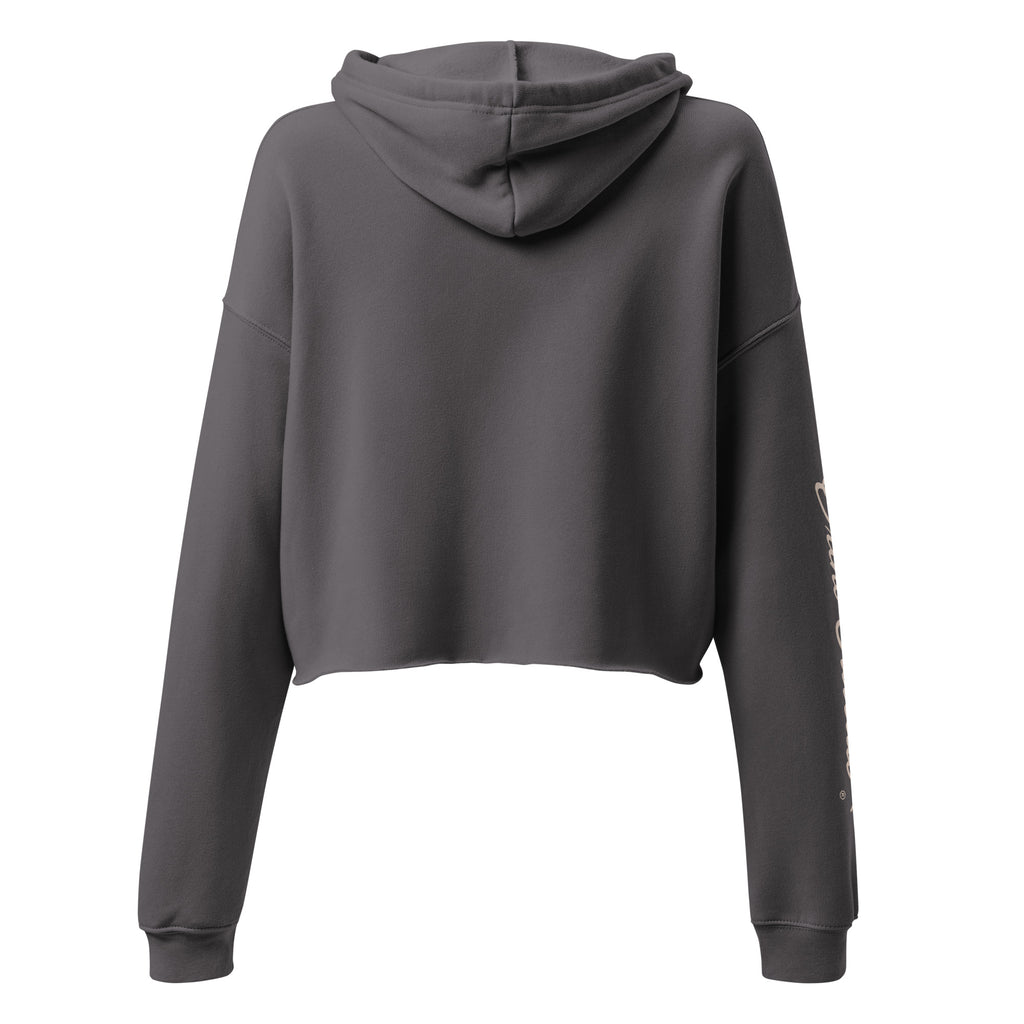 Ortho Outlaw graphic crop hoodie orthodontic apparel skull logo design